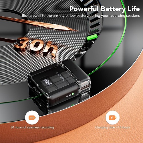 LEVN Wireless Microphone for iPhone/Android/PC - photo 4