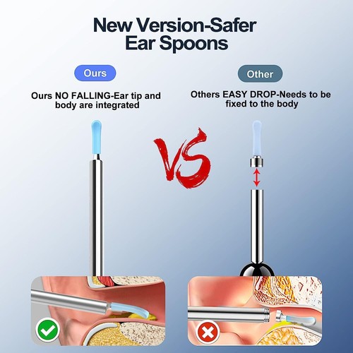 1296P Ear Wax Removal Tool with Camera and 11Pcs Set - photo 5