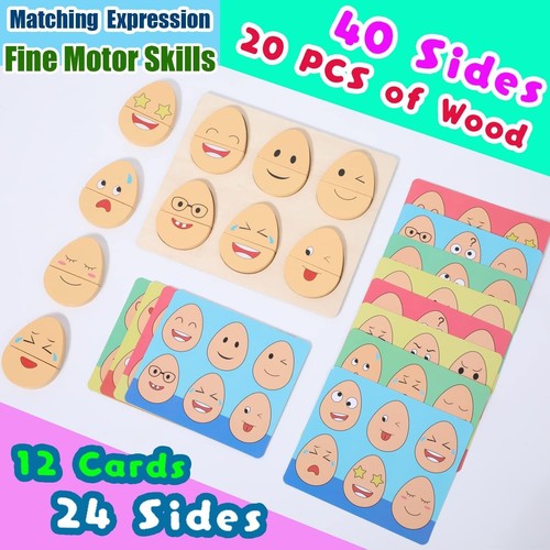 Montessori Wooden Expressions 32-in-1 Preschool Toy - photo 2