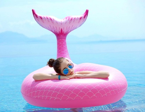 Giant Inflatable Mermaid Tail Pool Float