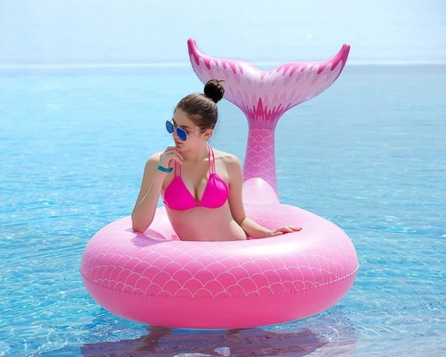 Giant Inflatable Mermaid Tail Pool Float - photo 3