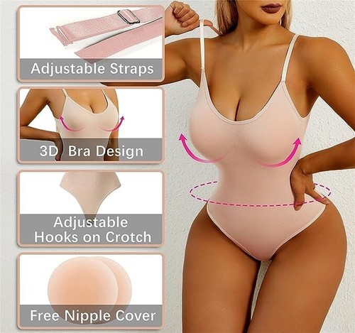 Women's Shapewear Bodysuit Tummy Control - photo 4