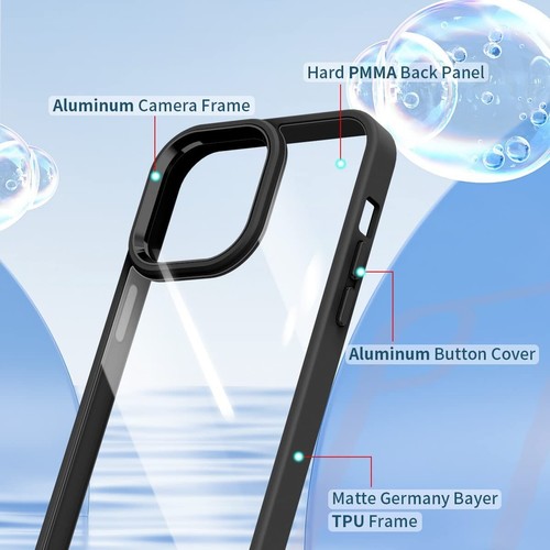 iPhone 14 Pro Case with 2pcs Glass Screen Protectors - photo 5