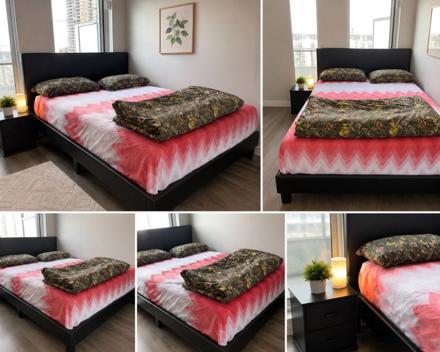 Queen Bed with Posturepedic Mattress - photo 5