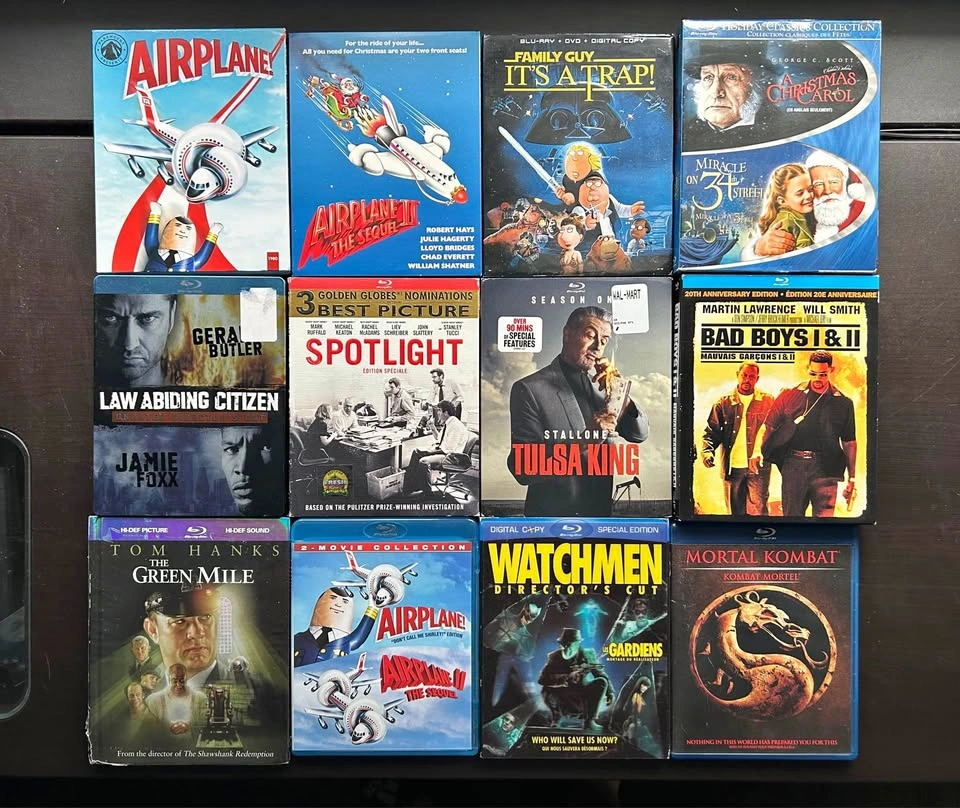 Lots of Blu Rays / 4Ks / DVD 📀 with slipcovers