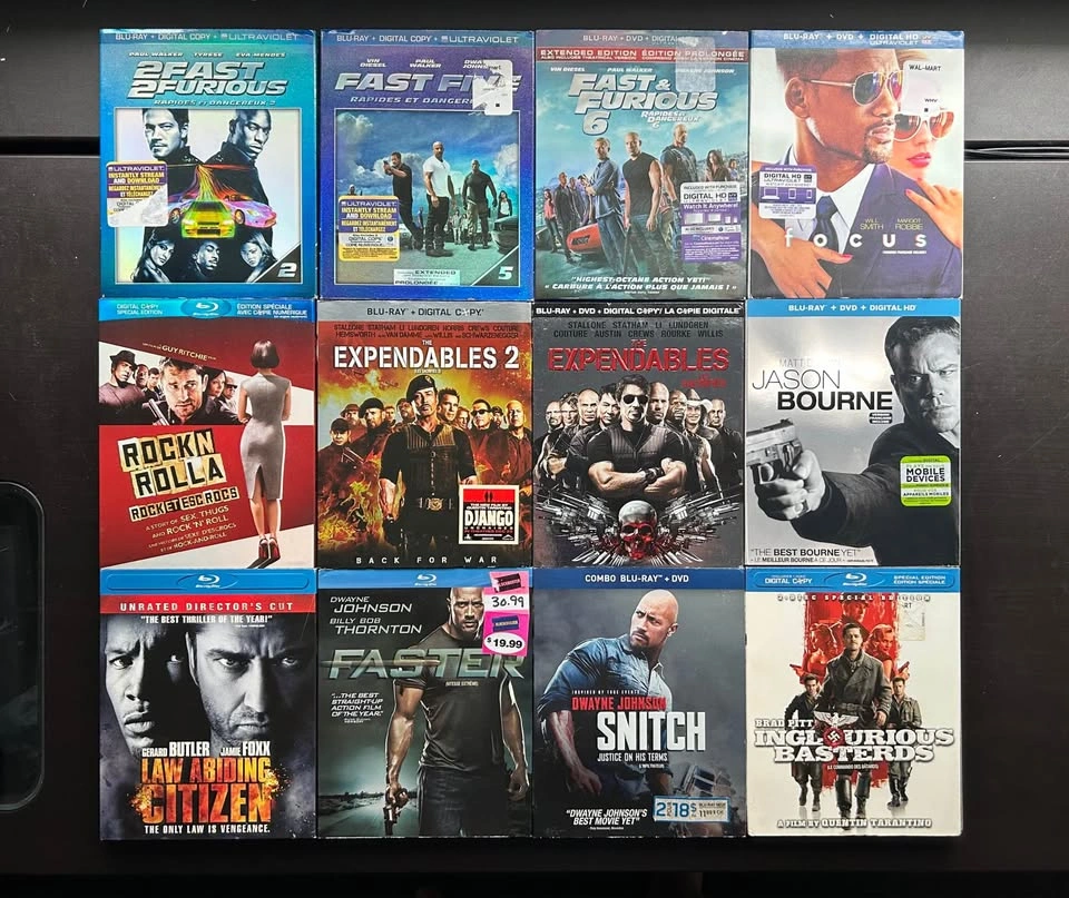 Lots of Blu Rays / 4Ks / DVD 📀 with slipcovers - photo 2
