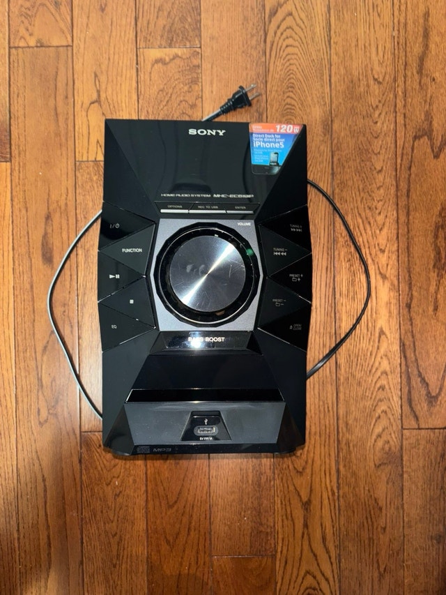Sony Home Audio System - mhc-ec619ip - photo 2