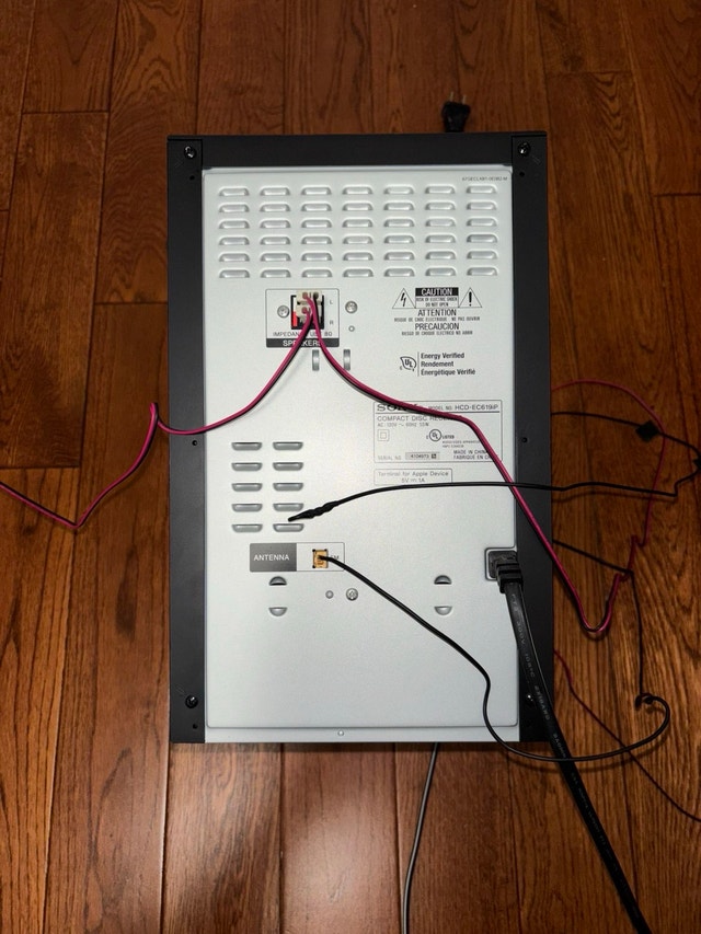 Sony Home Audio System - mhc-ec619ip - photo 5