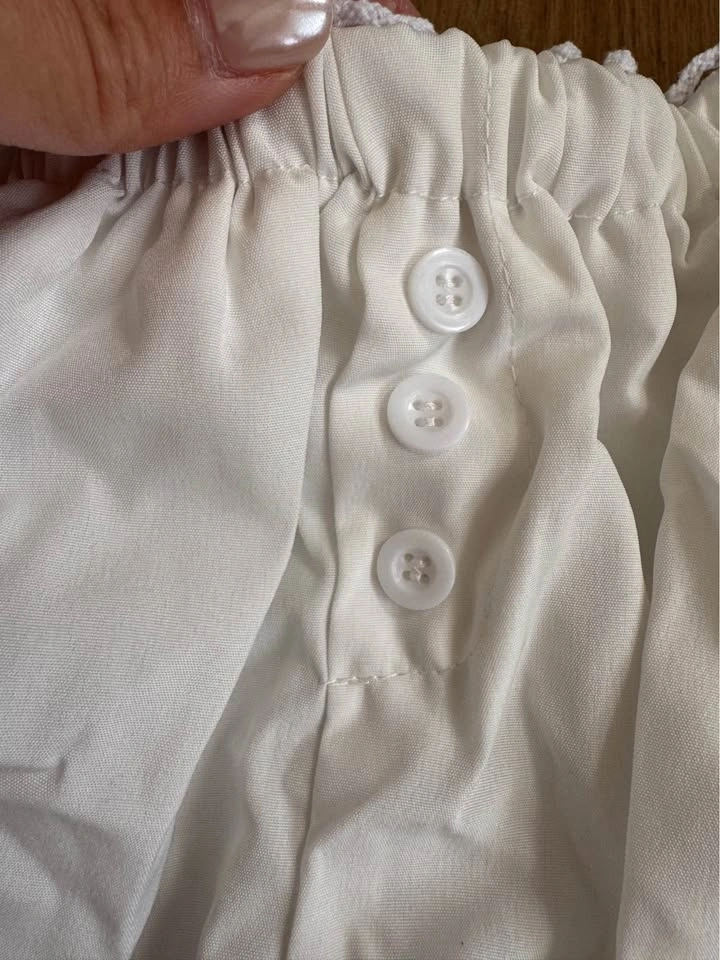Brand New White Bloomers shorts - photo 3