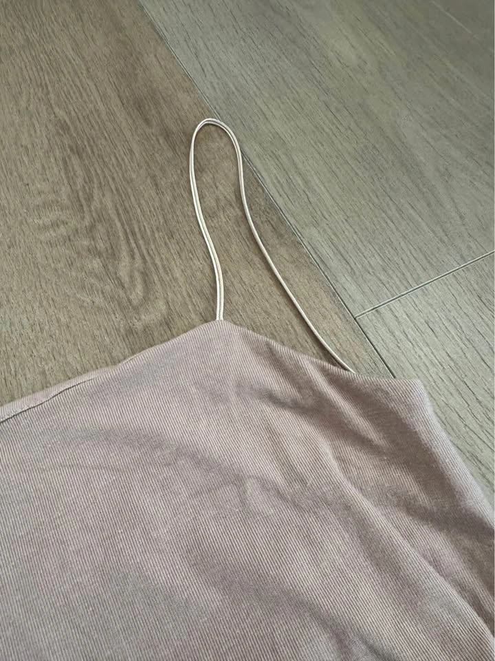 Nude Twist Back Midi Dress - photo 5