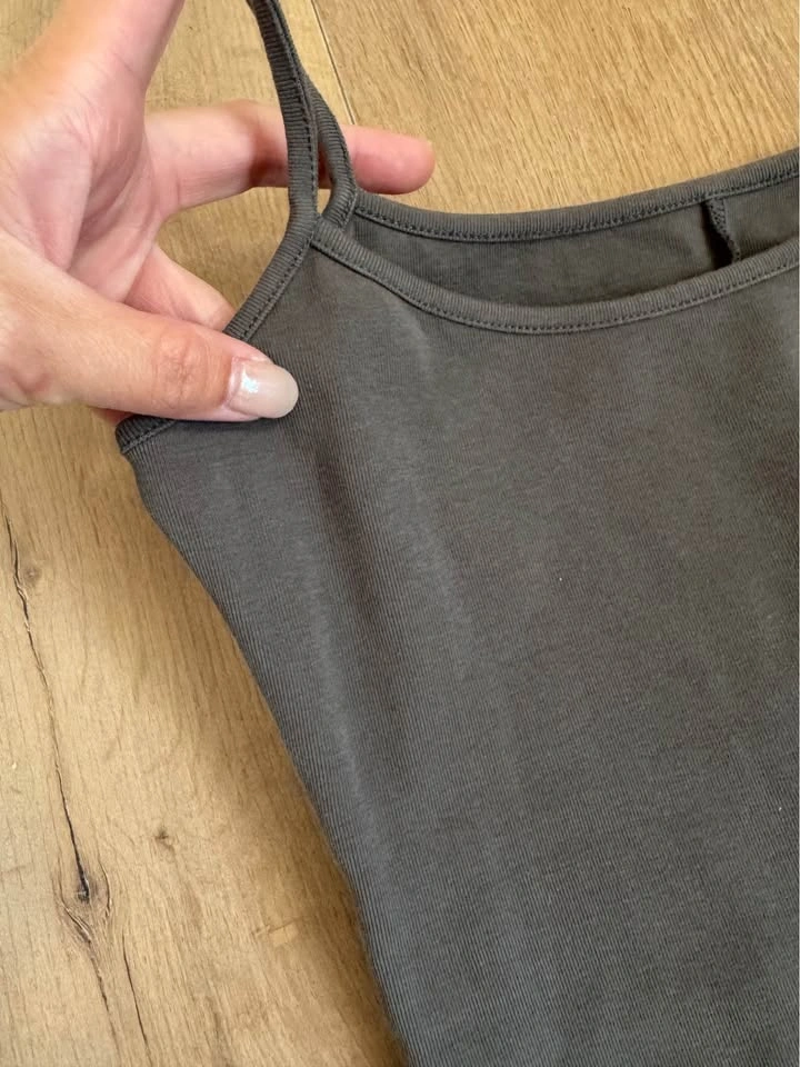 Soft Lounge Long Slip Dress in Charcoal - photo 4