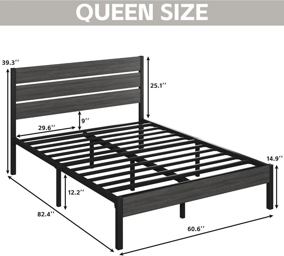 Queen Size Country Style Bed Frame - photo 2