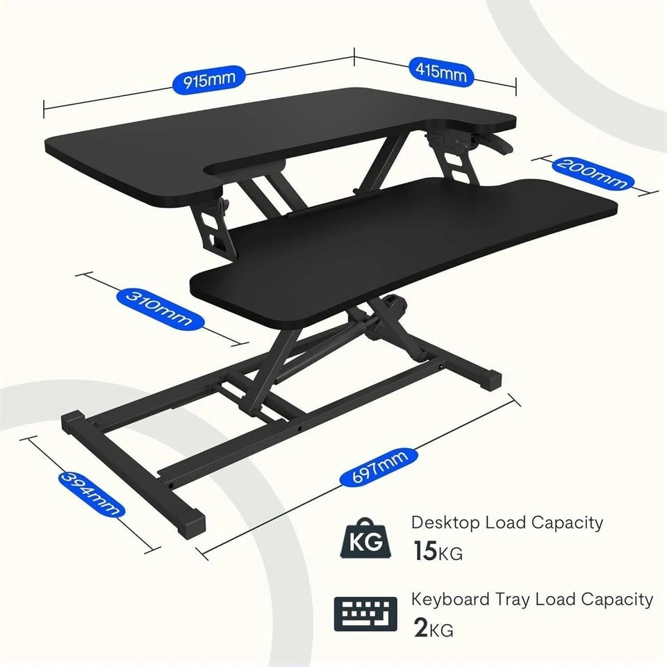 Dual Tier Standing Desk Converter - photo 2