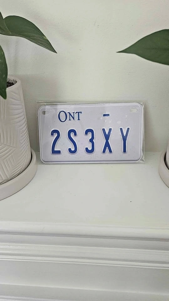 2SEXY Bike Size 4x7 inch Aluminum Metal