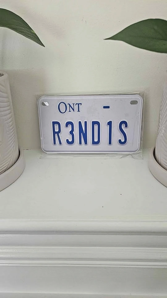 RENDIS Bike Size 4x7 inch Aluminum Metal