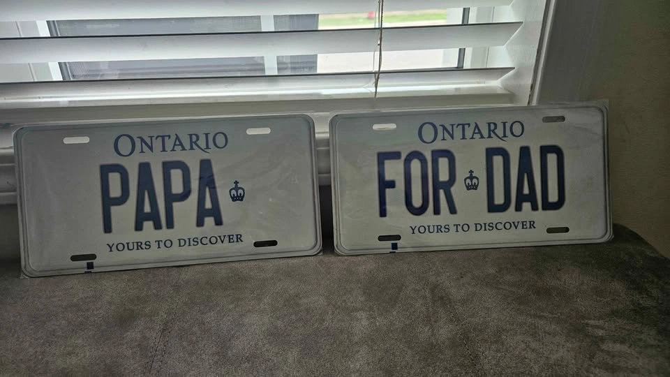 Fathers Day Perfect Gift for Dad Aluminum Custom Vanity Novelty - photo 2