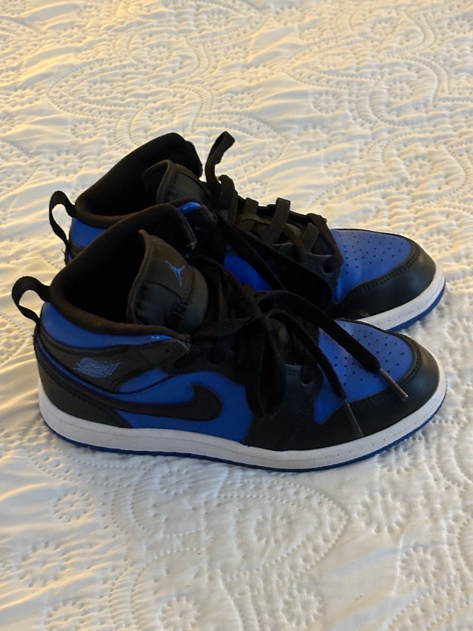Nike Jordan Little Kid's 1 Mid Black/Royal