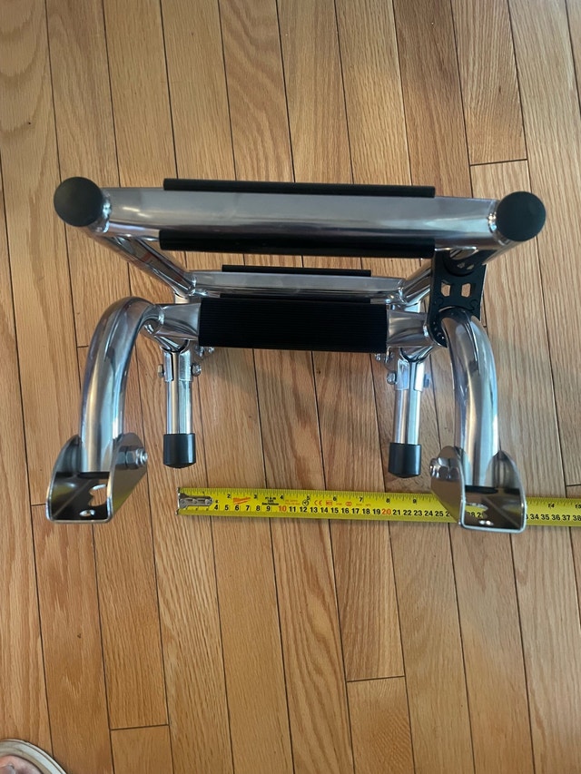 New folding 3 Step stainless steel boat ladder - photo 4