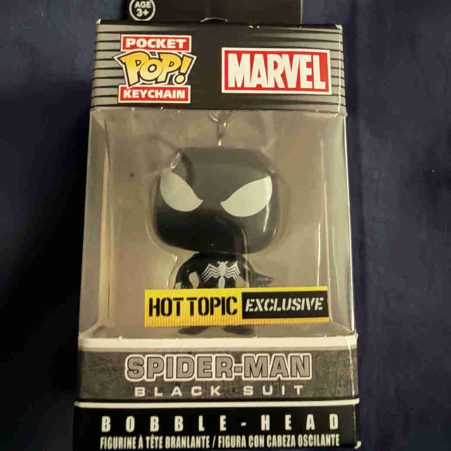 Funko Marvel Spider-Man (Black Suit Hot Topic Exclusive)