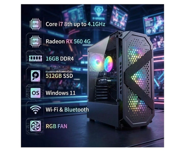 STGAubron Gaming PC Desktop - photo 4