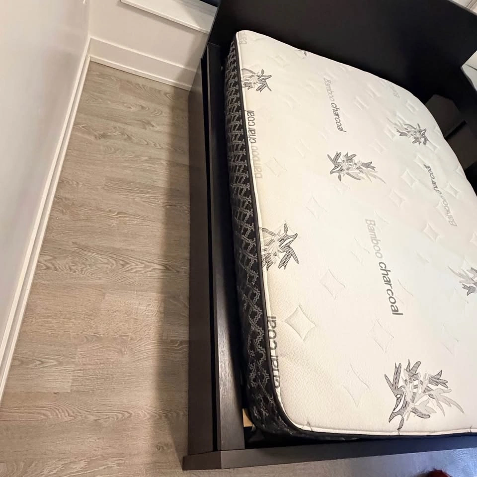 Ikea MALM bed frame Full /4 storage and mattress - photo 2