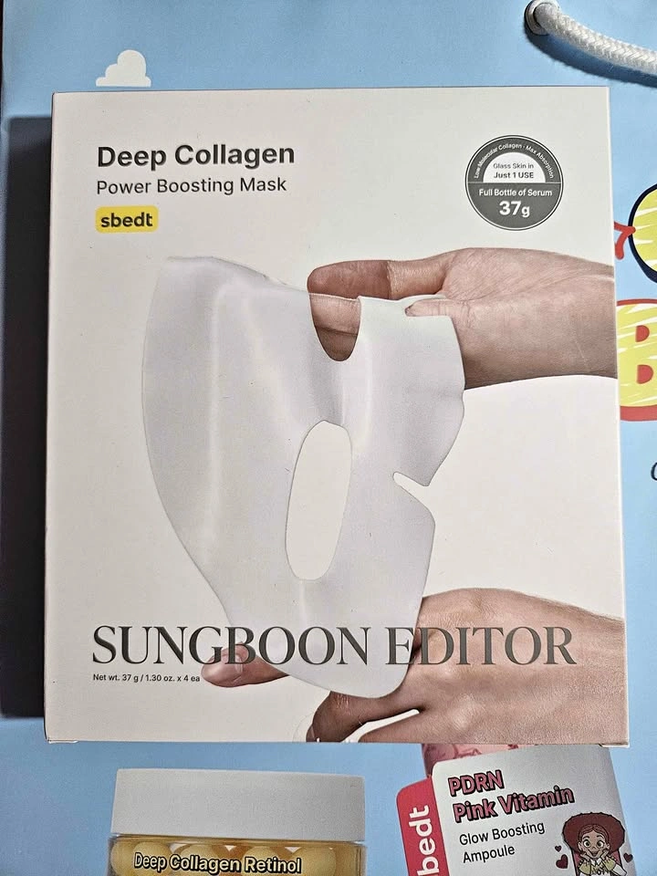 Sungboon EDITOR Deep Collagen Power Boosting Overnight Mask