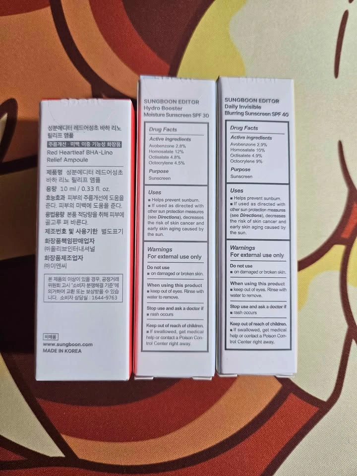SUNGBOON EDITOR Red Heartleaf Hydro Booster Skincare Set - photo 3