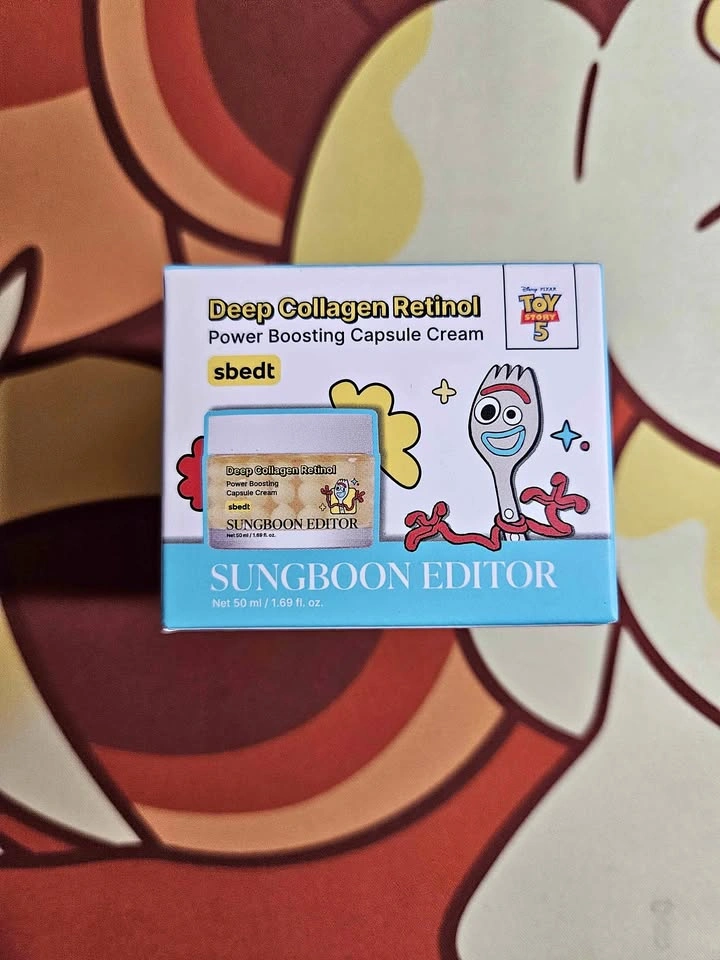 SUNGBOON EDITOR Deep Collagen Retinol Capsule Cream Toy Story