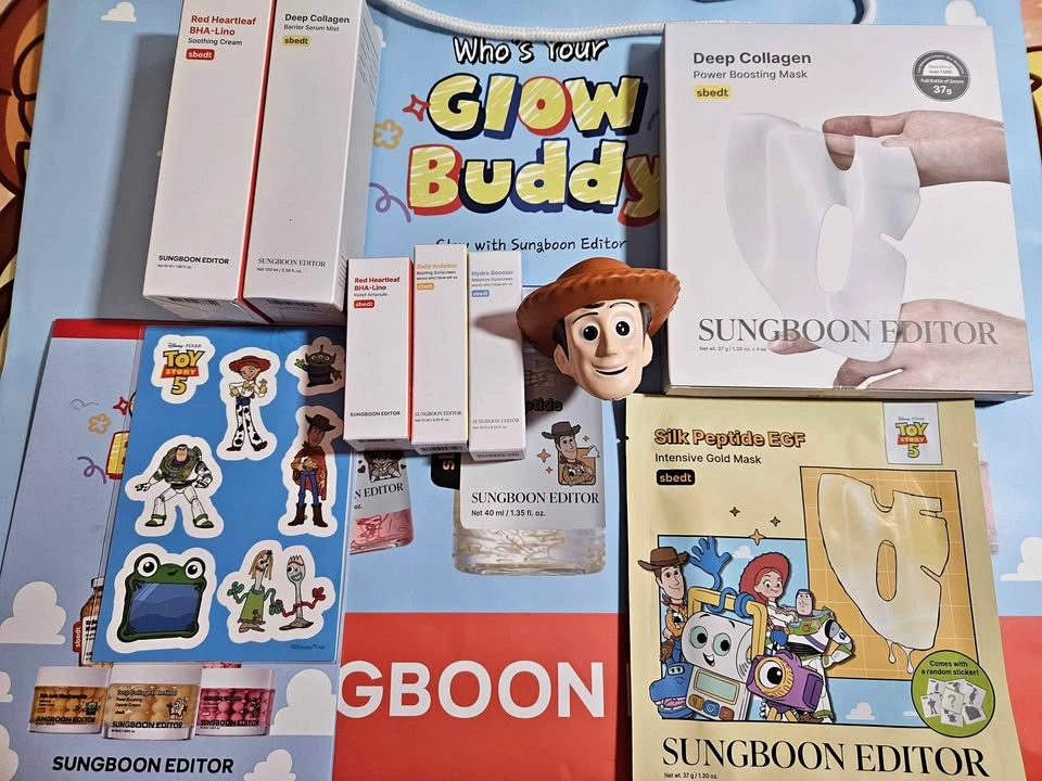 Sungboon Editor x Toy Story 5 GLOW Buddy Package