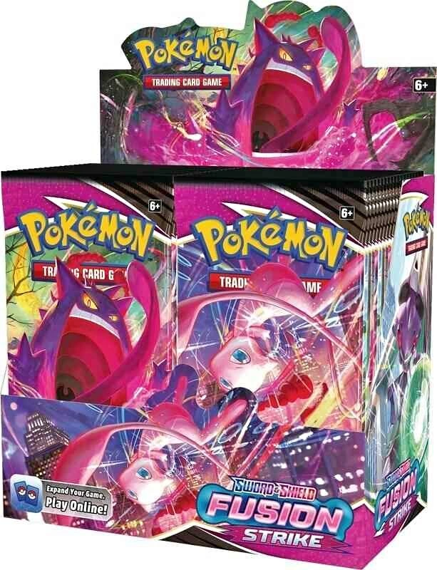 Pokemon Fusion Strike Booster Box - SWSH08