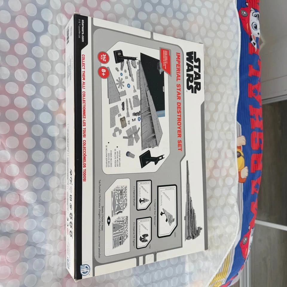NEW!!! Star Wars Imperial Star Destroyer, 3D Paper Model Kits - photo 3