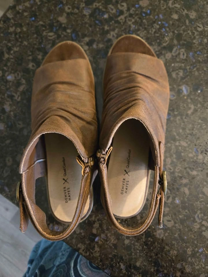 Denver Hayes Open Toe Bootie Sandals - photo 2