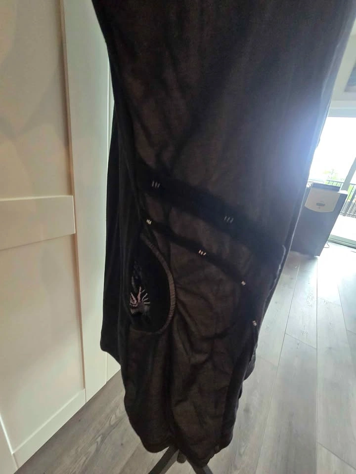 Black Patchwork Tunic Dress - photo 3