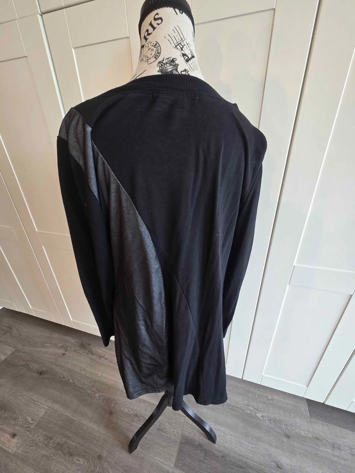 Black Patchwork Tunic Dress - photo 5