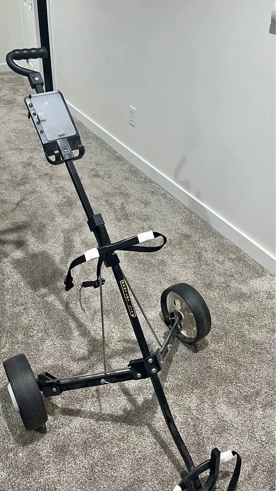 Golf bag push cart