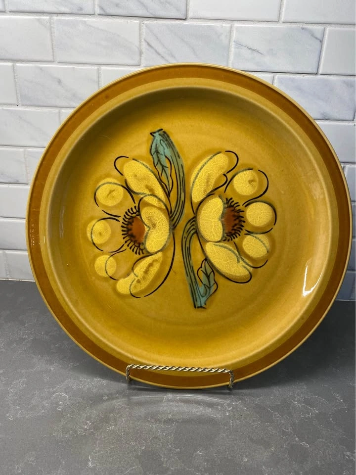 Vintage International Stoneware Calypso S296 Round Platter - photo 3