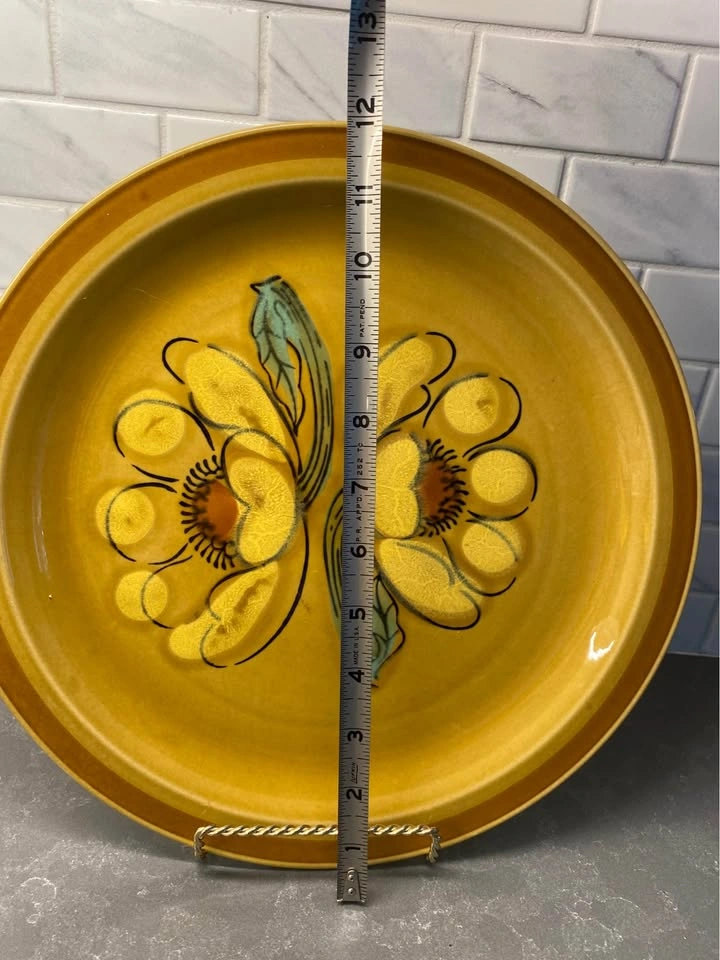 Vintage International Stoneware Calypso S296 Round Platter - photo 5