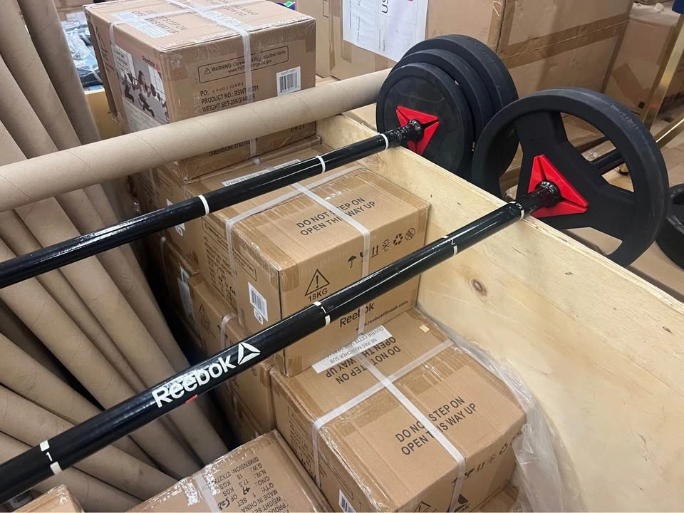 Reebok Weight Set 44lbs with Bar and Weights - photo 3