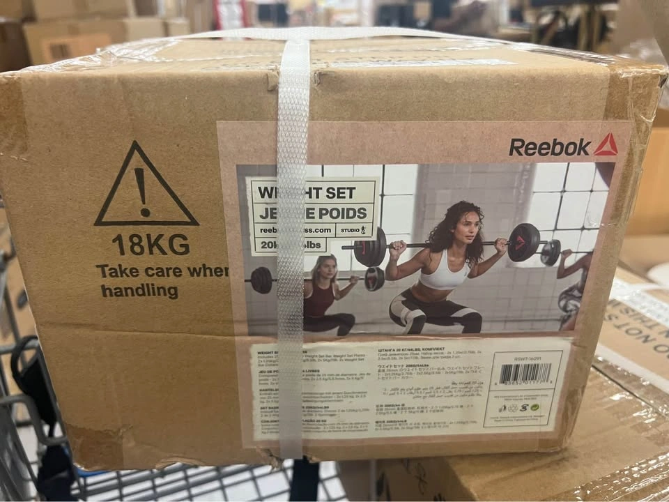 Reebok Weight Set 44lbs with Bar and Weights - photo 5