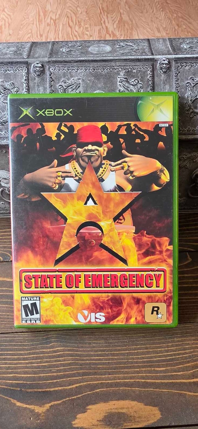 State of Emergency Xbox Original Video Game