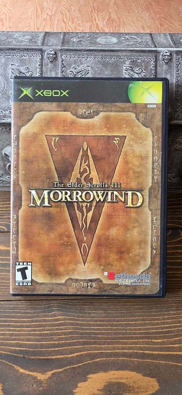The Elder Scrolls 3 Morrowind Xbox Original Video Game