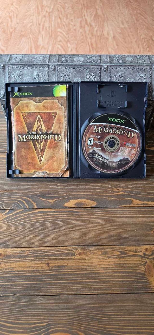 The Elder Scrolls 3 Morrowind Xbox Original Video Game - photo 3