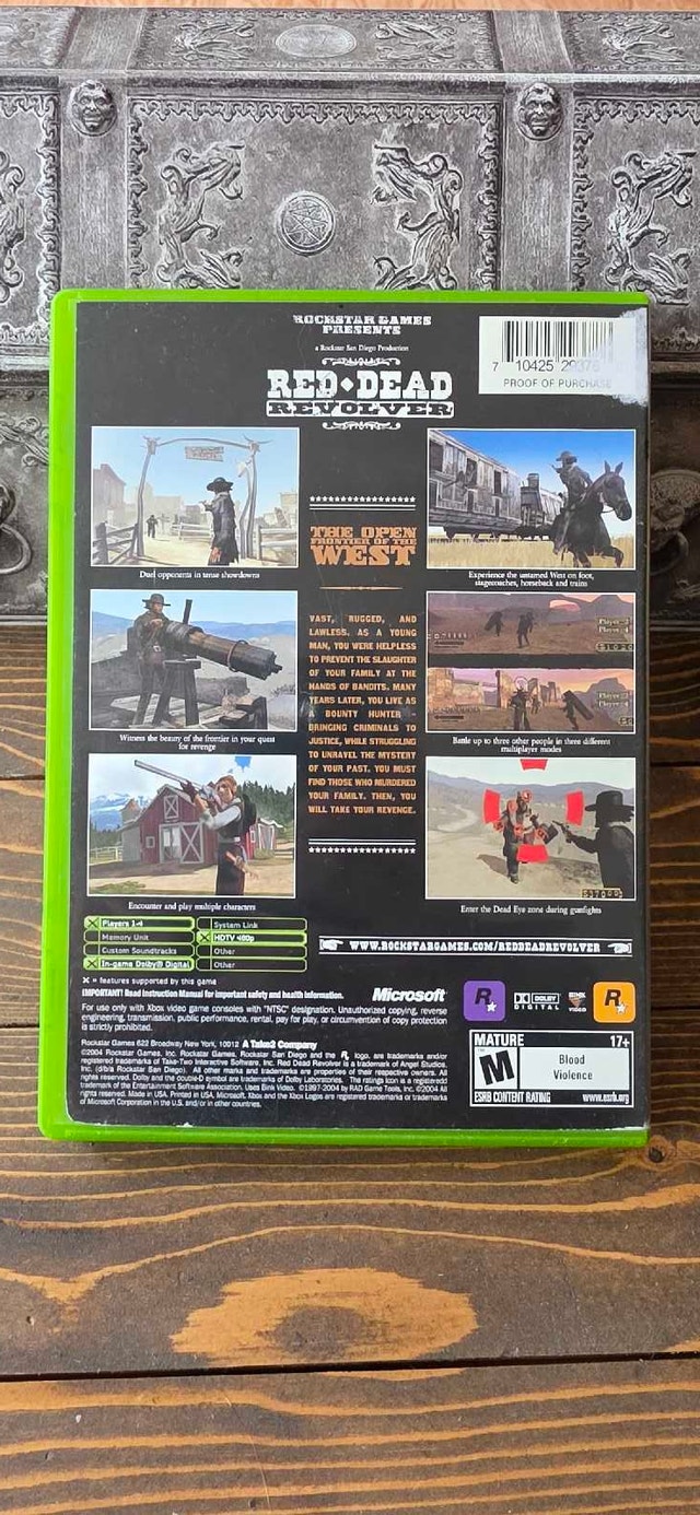 Red Dead Revolver Xbox Original Video Game - photo 2
