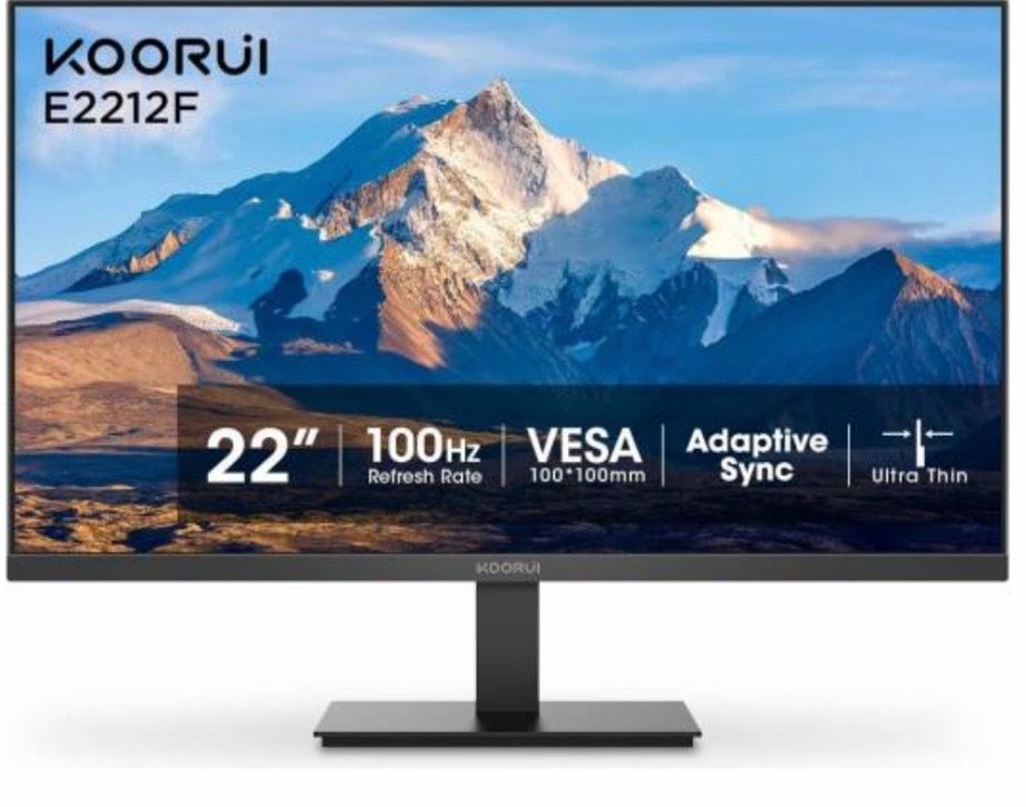 KOORUI E2212F Office Monitor 22" VA FHD 100Hz
