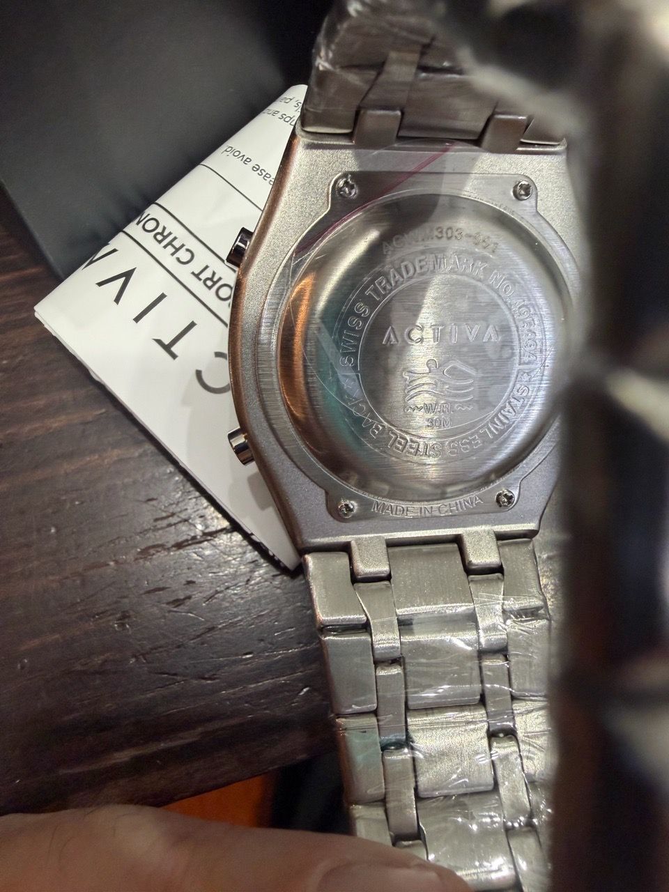 Activa Signal X Invicta Digital Unisex Watch - 45.5mm, Silver - photo 4