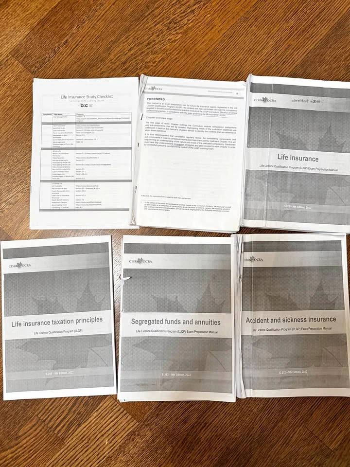 LLQP Exam Preparation Manuals - 9th Edition, 2022