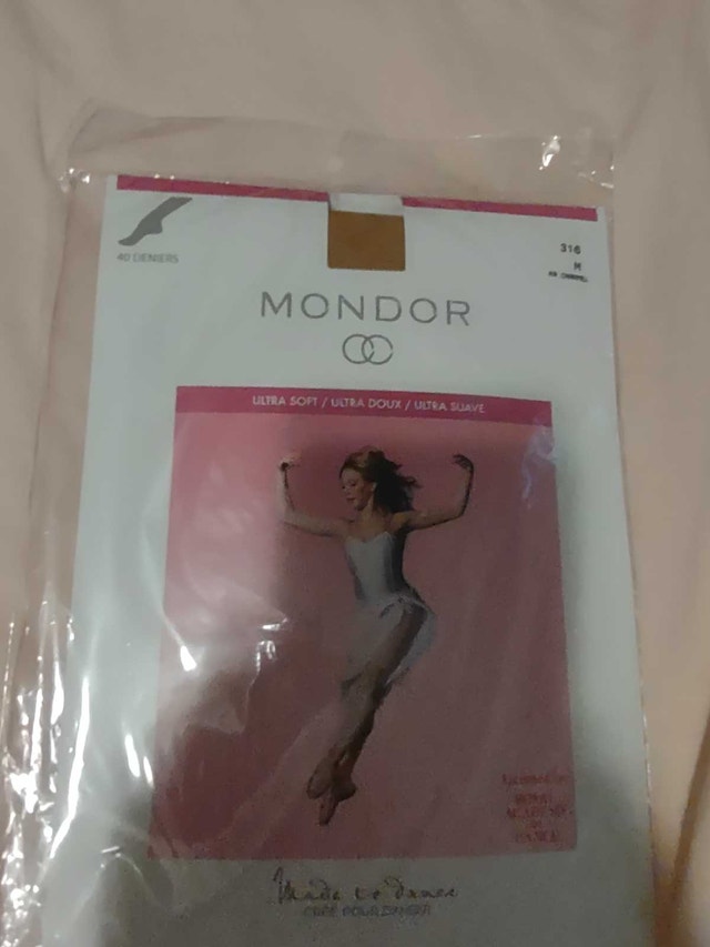 NEW Mondor Tights 316 M Caramel Fullfoot
