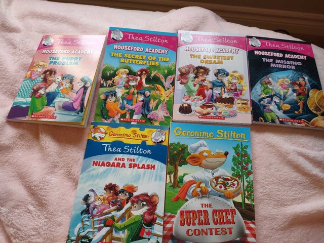 Thea & Germino Stilton Books
