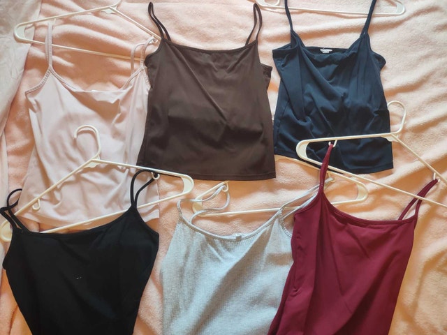 Garage Sleek Scoop Camis $10 each Size medium