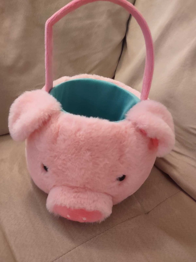 Pig Easter Basket